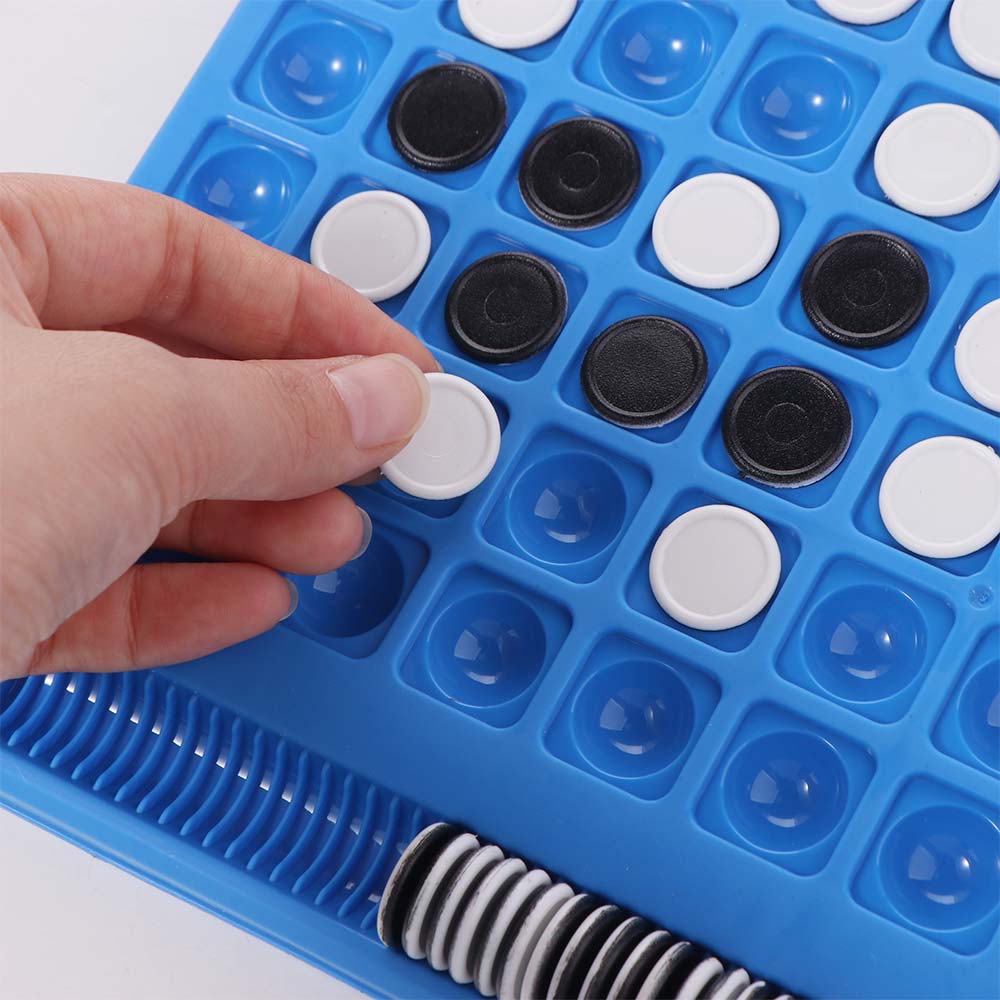 Настольная стратегическая игра Реверси с сенсорным переворотом Игра для взаимодействия детей Набор шахмат Кемпинг Походы