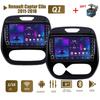 For Renault Captur Clio 2011-2018 With Button Knob Android Car Radio Multimedia Player Navigation Stereo GPS 2 Din 1+16GB
