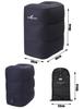 Footrest for Airplane Foot Air Foot Pillow Foot Travel Economy Class Syndrome No Pump Storage Bag VanFn Airplanes, Rest, Ottoman, Cushion, Car,