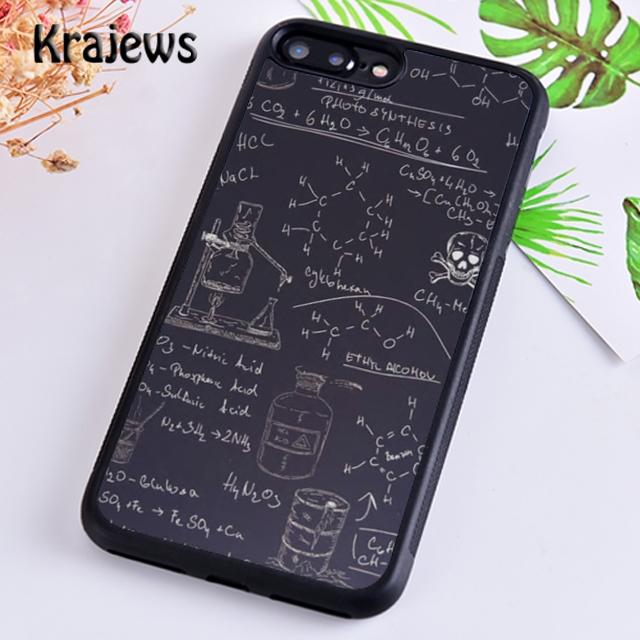 Чехол для телефона с рисунком Химия Математика Для iPhone 17 Air 16 15 14 plus 12 13 pro max coque Shell Fundas