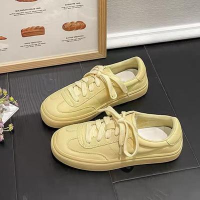 Платформенные белые женские туфли новая осенняя универсальная модная легкая повседневная спортивная обувь женская