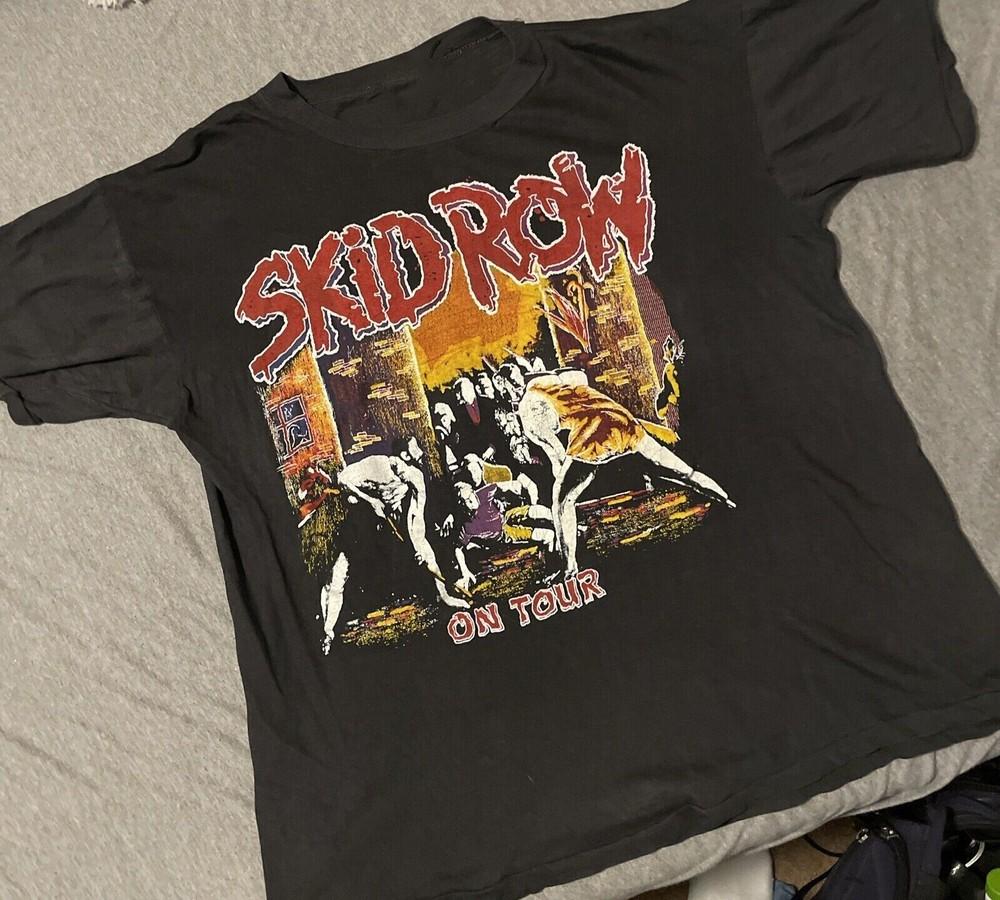 Skid Row On Tour Gift For Fan T Shirt Full Size S5XL MO614 Unisex T-Shirt