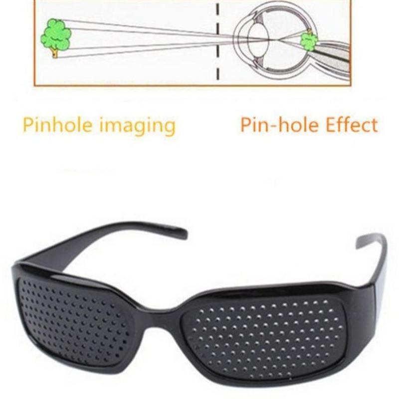 Vision Spectacles Astigmatism Eyesight Improve Eyes Care Pinhole Glasses Eyewear
