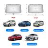 Car Sunshade Durable Stainless Steel Thermal Insulation Telescopic Silver-Coated Windshield Umbrella For Front Gear Easy