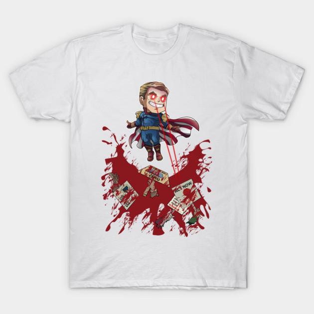 Asian Size Cotton Unisex Tshirt Print T-shirt Homelander T-shirt No-Cut Print Regular Fit