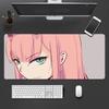 Zero two Коврик для мыши Милый HD-коврик для мыши Расширенный игровой коврик для клавиатуры Большой коврик для мыши x см XXL Игровой коврик для мыши