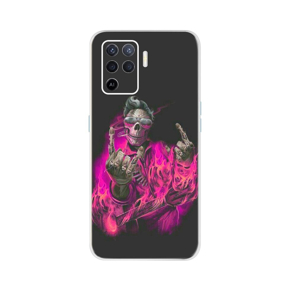 Чехол для OPPO A94 54 A74 59 Милый Модный Расписной Чехол для Мобильного Телефона Для OPPO A54 A 94 74 4G Обложка OPPPA74 Мягкий ТПУ Силиконовый Чехол