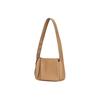 Tory Burch Romy Zipper Closure Adjustable Shoulder Strap Mixed Material Tote Shoulder Bag Small Women Bags Tiramisu 176674-227