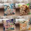 BanG Dream Anime Pillow Case Throw Pillow Cover Nordic Vintage Style Cushion Covers Home Living Room Sofa Couch Seat