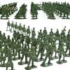 TOYS & TOTS 100Pcs Mini Classic Soldiers Figures Models Playset Desk Decor