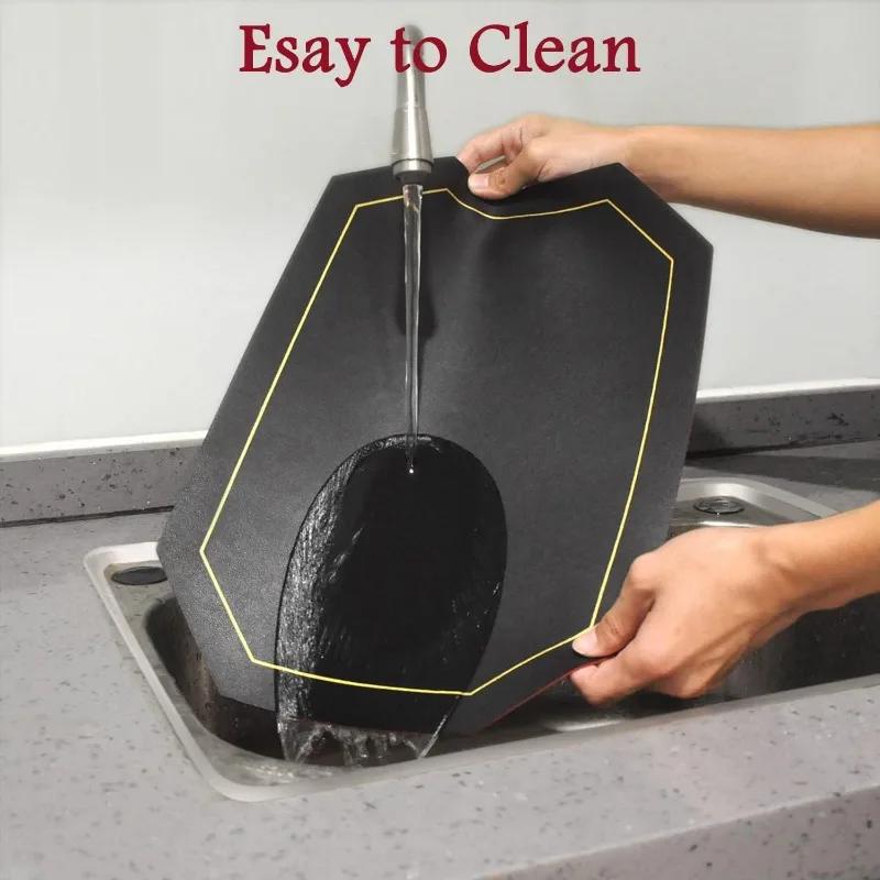 1/4 шт. Подставки из искусственной кожи, Водонепроницаемые, Маслостойкие, Термостойкие, Защищающие от ожогов подставки под тарелки, Кухонные коврики для обеденного стола