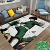 1pc naruto Carpet for Room Floor Mat, Comfortable Office Chair Printed Area Rug, Beautiful Hotel Rug