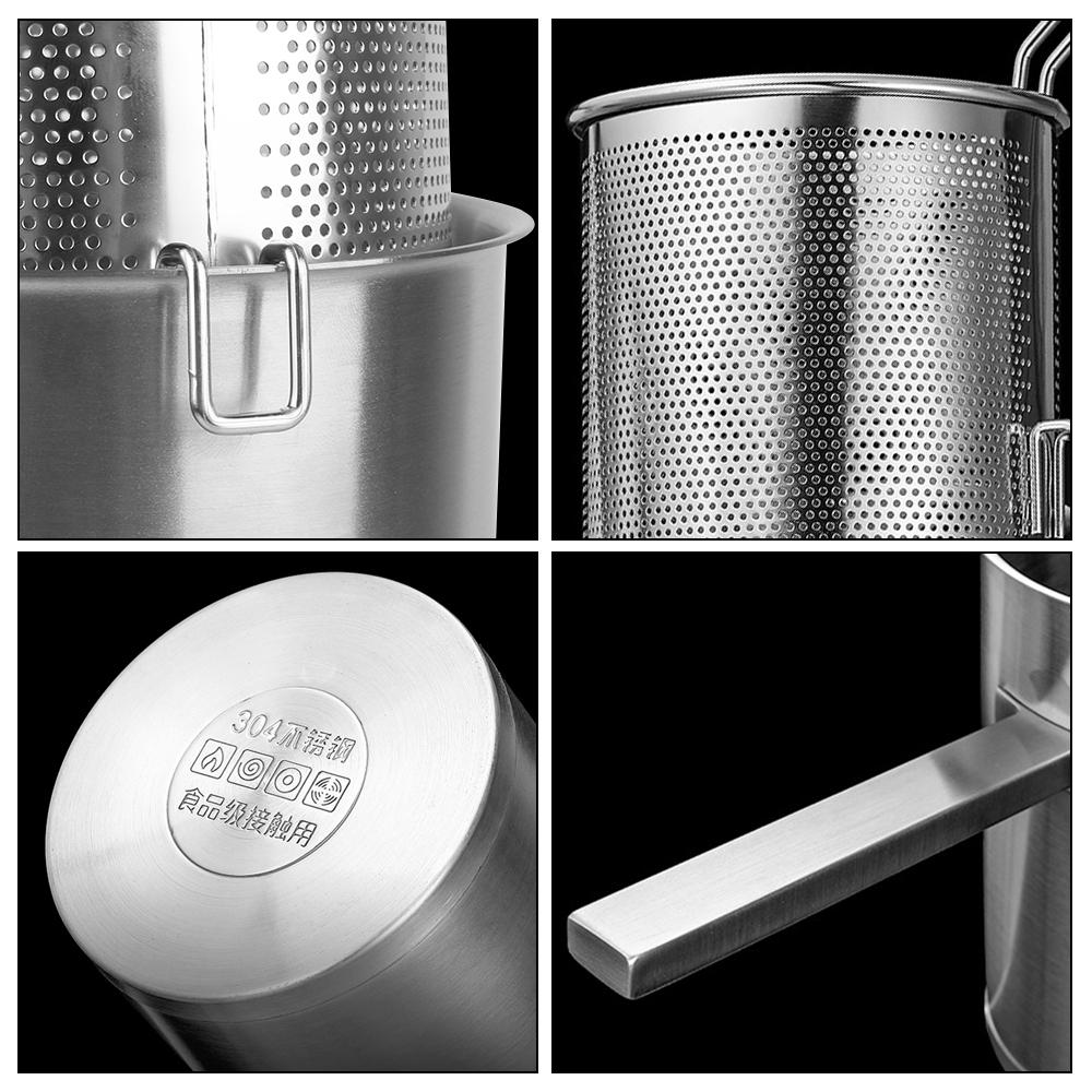 Курица жареная еда сито корзина для готовки кухонные принадлежности 304 нержавеющая сталь фритюрница инструмент для фритюрницы складная утолщенная фритюрница