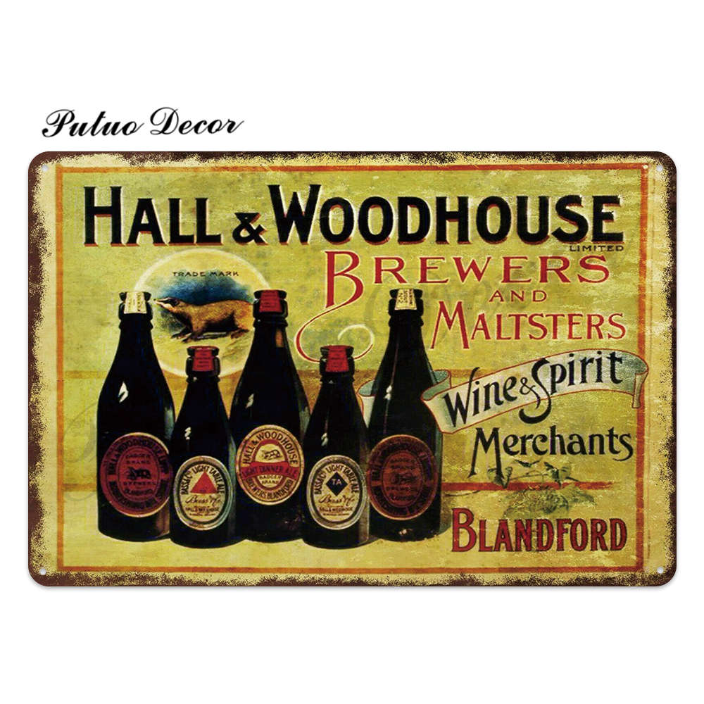 Mfoever Tin Decor Funny Beer Tin Sign Plaque Metal Plate Vintage Iron Poster Wall Art Painting for Pub Club Man Cave Bar Decoration