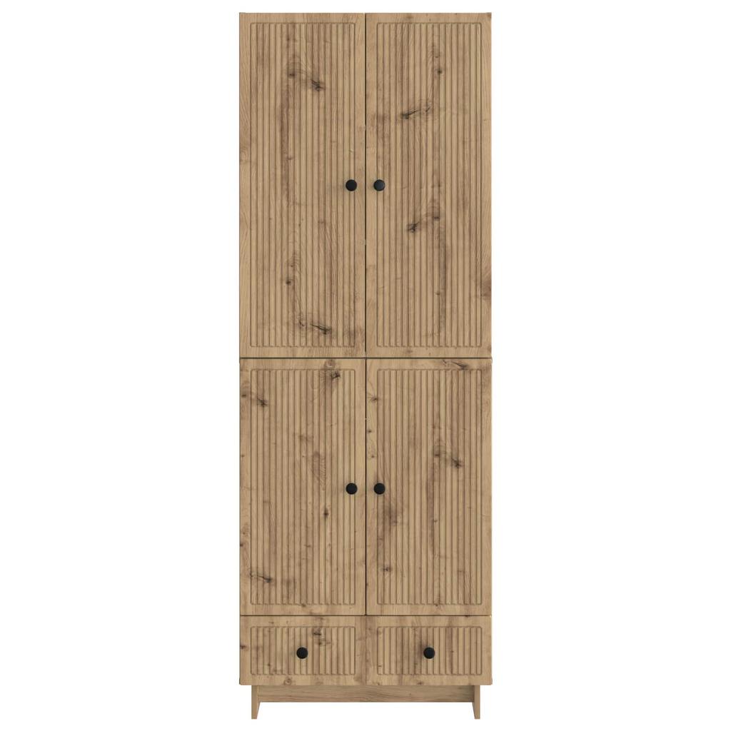 Cabinet Set 2 pcs Artisan Oak 66 x 34.5 x 95 cm Particleboard