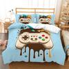 3D Game Console Printing Home Bedding Set King Size Bed Clothes Microfiber High Ranking Duvet Cover Set
