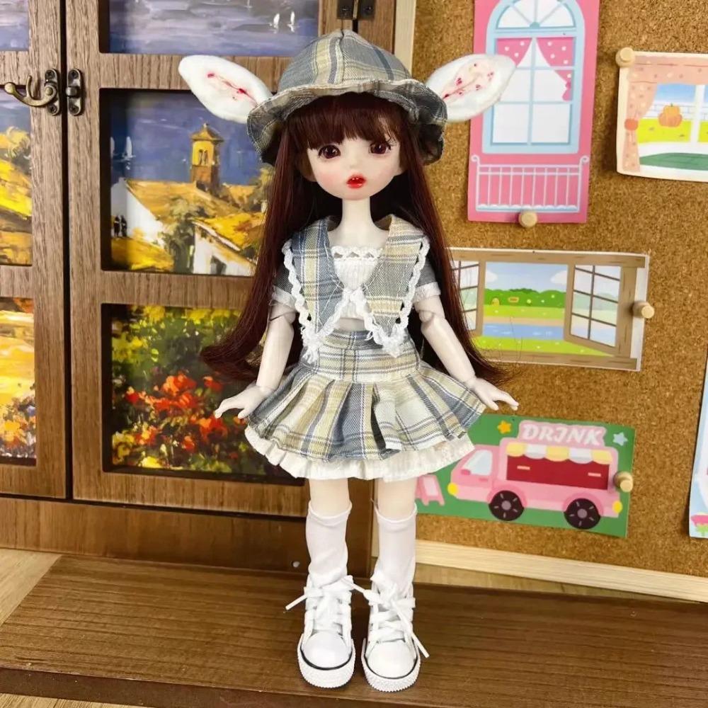 1/6 BJD Кукольная одежда 30 см Кукла Милый набор юбки Модная повседневная одежда