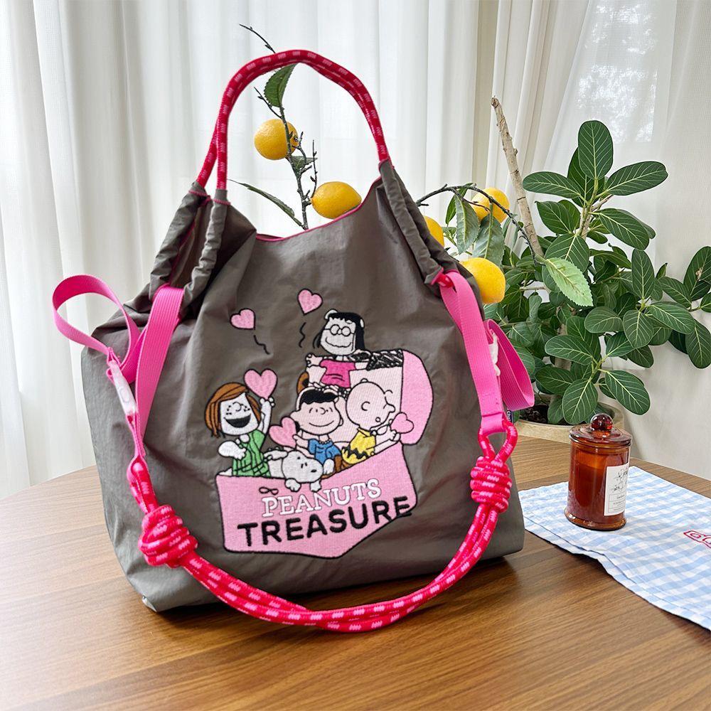 Japan Donut Embroidery Ballchain Crossbody Bag - Gao Yuanyuan Style