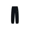 Logo Print Elastic Sports Pants Men Bottoms Black AKLSB17-1