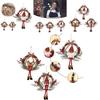 Charming Christmas Decorations Garland Rattan With Lights For Festive Home Parties