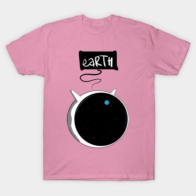 Женская футболка Космос Земля Принт Харадзюку Каваий Футболка Летняя с коротким рукавом Женская футболка Топ