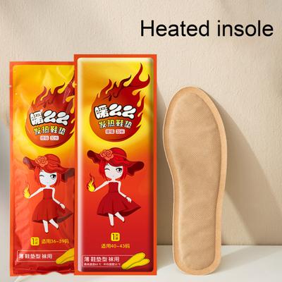 1 пара долговечных нагревательных ботинок, удобные практичные одноразовые тепловые ботинки для ног