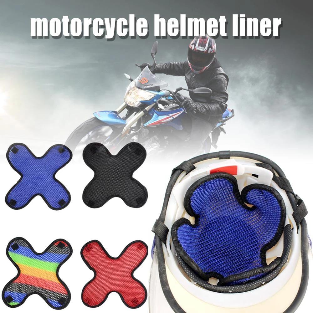Mesh Microfiber Helmet Inner Hat Helmet Protection Cap Motorcycle Helmet Padding Helmet Liner Pad
