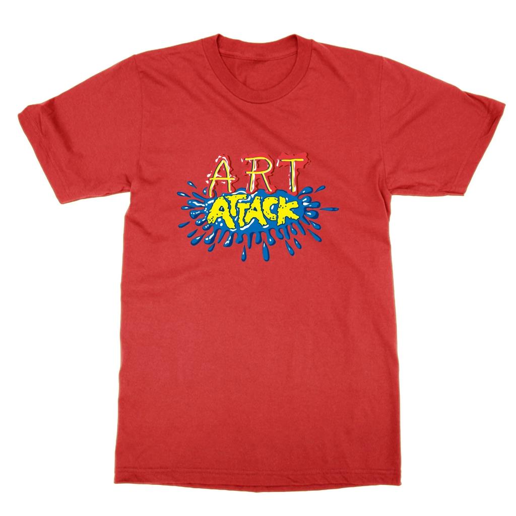 Art Attack T Shirt Retro 90s Nostalgia TV Show