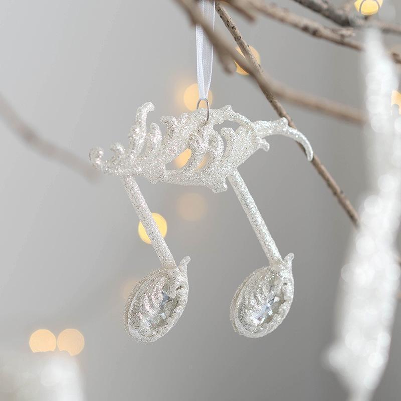 Рождественский белый блестящий ангел девочка подвески пентаграмма Счастливого Рождества украшения для елки для дома рождественские украшения подвески