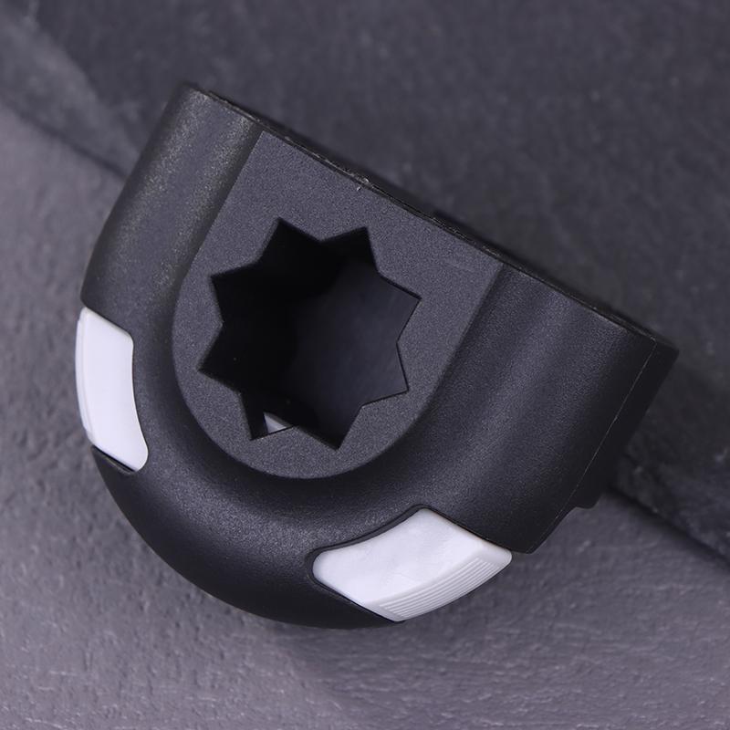 Half-Circle Base With Screws Durable Boat Canoe Kayak Fishing Rod Holder Mount Base Nylon Tackle Boat Supplies