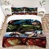 3Pcs Avengers Heroes United Bedding Set Quilt Cover Pillowcase Home Christmas Xmas Halloween Gift 1 Duvet Cover 2 Pillowcase M929306