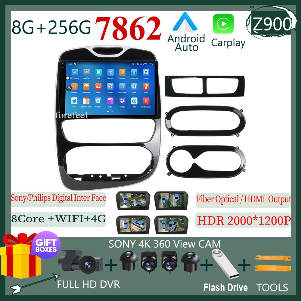 7862 Android For Renault Clio 4 BH98 KH98 2012 - 2019 Car Radio Stereo Head Unit Multimedia Player GPS Navigation No 2din DVD 5G