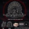 Mayan Aztec Whistle: Stress Relief Toy & Haunted House Prop