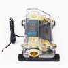 Car Audio Voltage Display Fuseholder 1/0GA IN - 2/4GA Out SUV Truck Universal