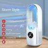 Leafless Electric Fan Portable USB Air Cooler 6 Speed Silent Timer Air Conditioner Cooling Fan Humidifier Conditioning Fan Home
