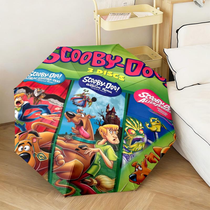 Halloween fantasy comedy adventure cartoon movie Scooby-Doo umbrella is suitable for all seasons, including home travel and outdoor activities Y1