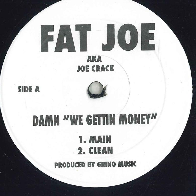 12-дюймовая пластинка FAT JOE - Damn "We Gettin Money" НЕТ Не на лейбле США Рэп и хип-хоп/R&B Б/У