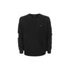 Polo FW22 Solid Color Logo Embroidered Pullover Knit Sweater Men Sweater Black 710876714-003