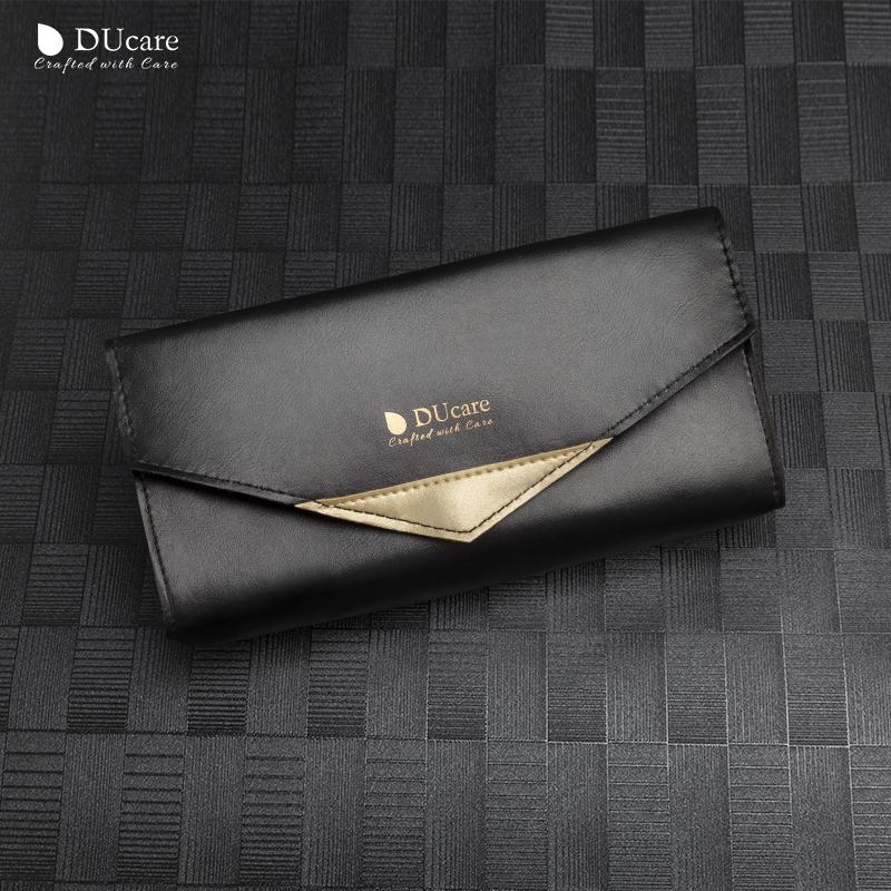 DUcare Кисти для макияжа, 8 шт., набор белых кистей, натуральная пудра из козьего волоса, тени для век, растушевка ресниц, бровей, макияж, косметические кисти для красоты