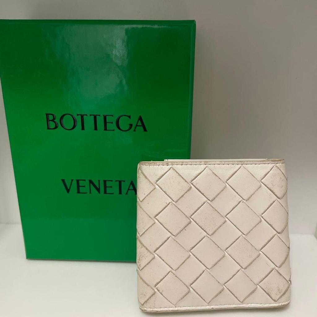 Used BOTTEGA VENETA Tri-fold Wallet Compact