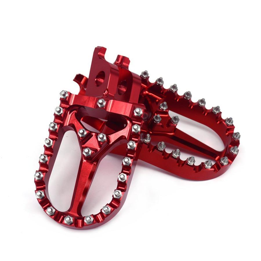 Aluminum Footrest For Honda CRF250R 450R 450X 450RX Kawasaki KLX450 KX450F