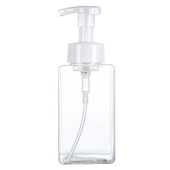 Plastic Foaming Bottle 250/450ML Press Soap Dispenser, Refillable Hand Shampoo Shower Foam Gel Container, Empty Pump Lotion for
