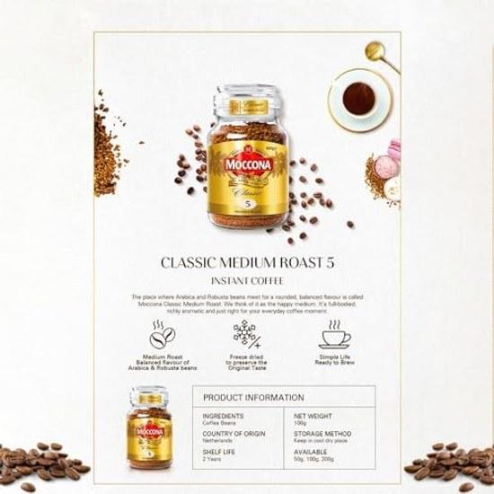 Moccona Classic Medium Roast 100g Mocha 1 piece