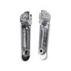 Pair Front Footrest Footpeg Pegs For Yamaha YZF R1 98-14/ R6 99-12 / R6S 03-08