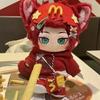 20cm Anime Role Itoshi Sae Monster Cosplay Plush Doll Cotton Stuffed Body Dress Up Clothes Red Hair Toy Figures Gift for Friends