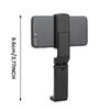 Travel Portable Mobile Phone Holder Airplane Phone Holder Foldable Phone Mount 360-Degree Rotatable Desktop Cellphone Holder