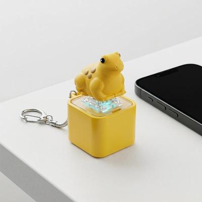 Красочные Куриные Лягушки Клавиатура Игрушки-Спинеры С Брелоком Идеально Подходят Для Снятия Стресса