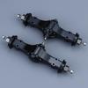 1:14th Scale Metal Rear Axle Rear Through Axle without Lock for Tamiya RC Truck SCANIA 770S R620 VOLVO BENZ Arocs MAN TGX Car