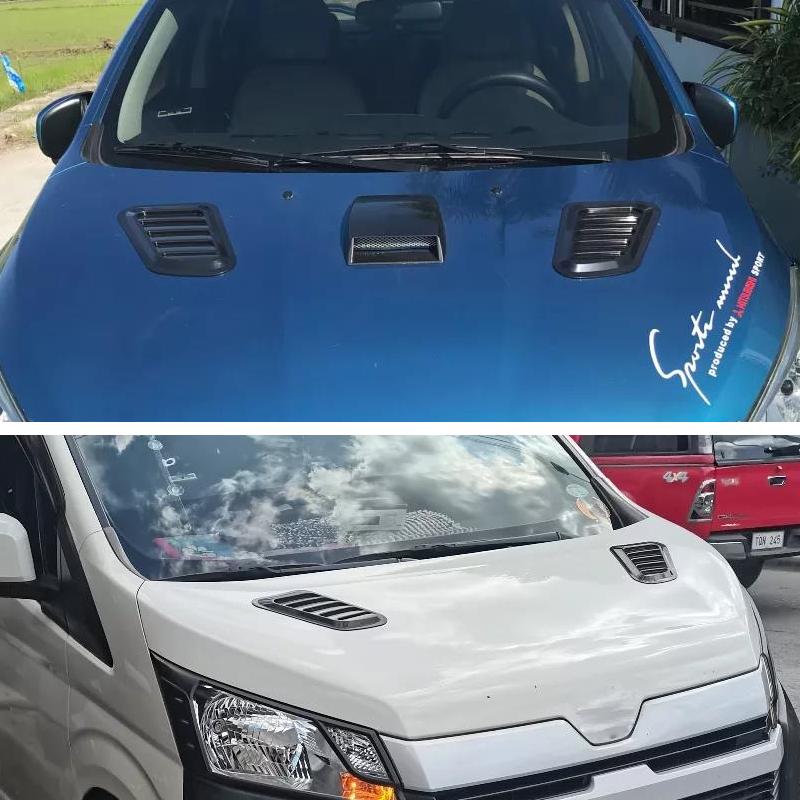 Воздухозаборники на капоте автомобиля для Ix35 Solaris Hyundai Renault Captur Kia Sportage 4 Mazda 6 GG Camry 55 Land Cruiser 200