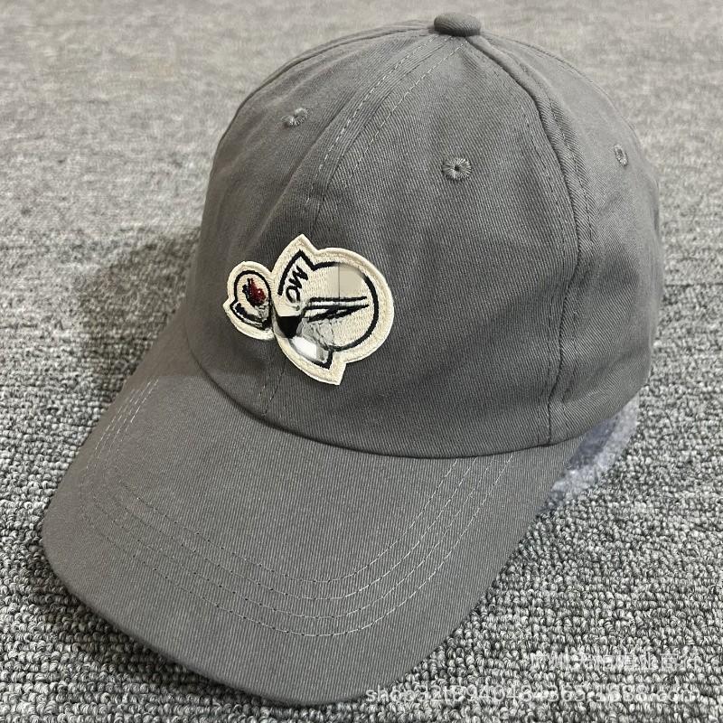 Baseball Cotton Classic Hat Breathable Sun Hat With Curved Brim For Casual Wear